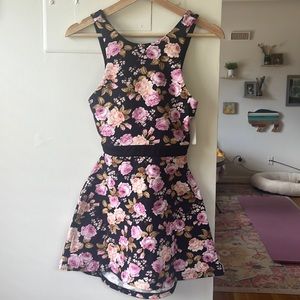 For Love and Lemons Floral Tennis Dress
